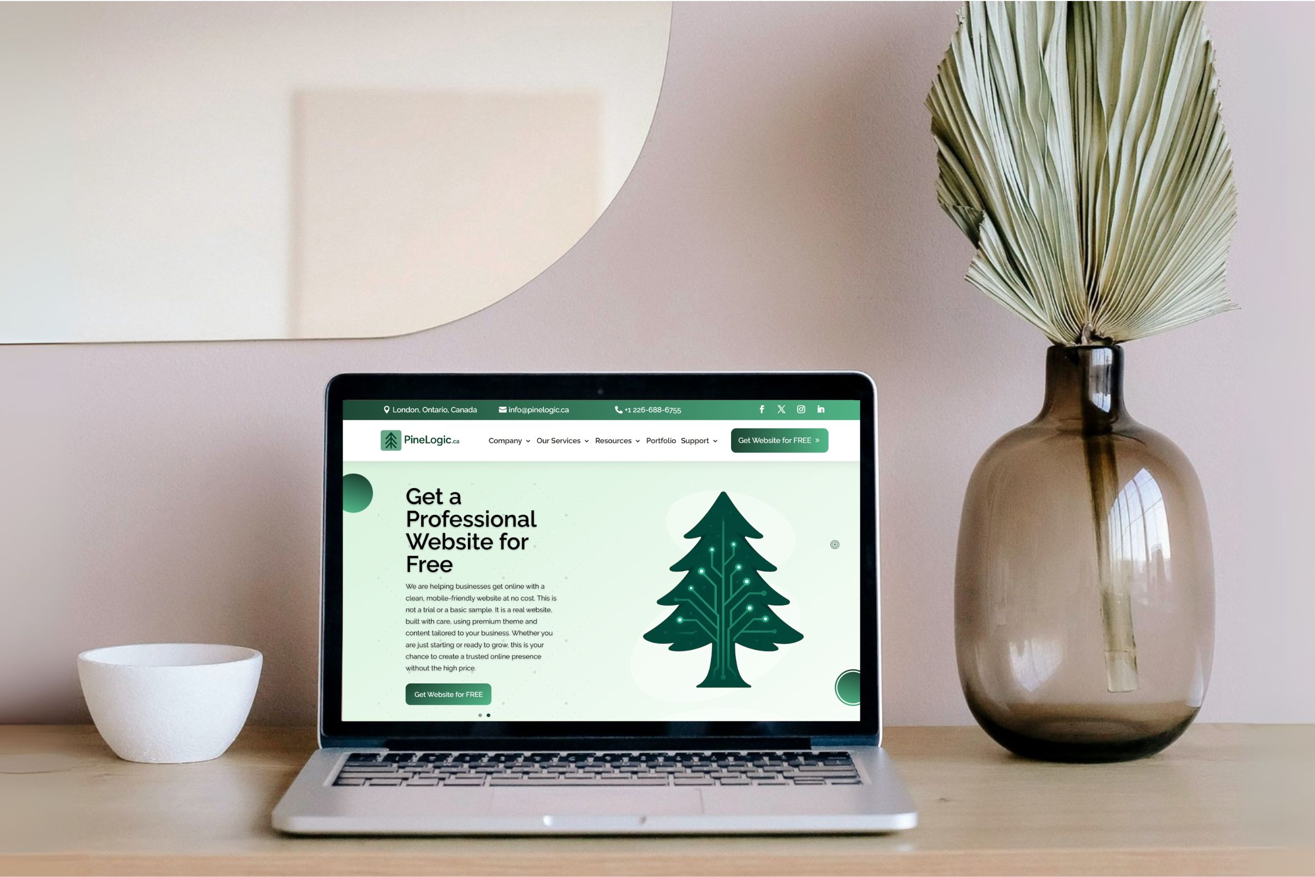 free website for small business